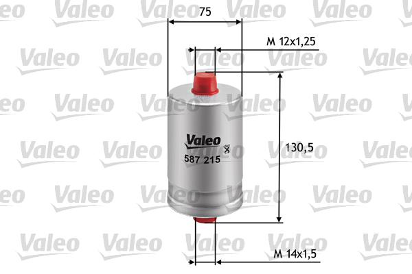 Топливный фильтр - 587215 VALEO
