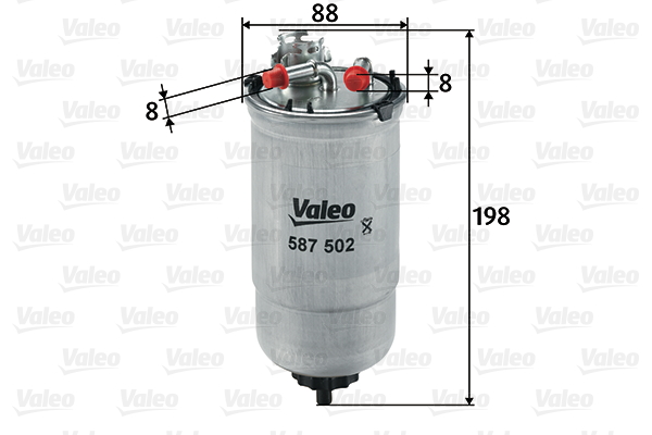Fuel filter - 587502 VALEO