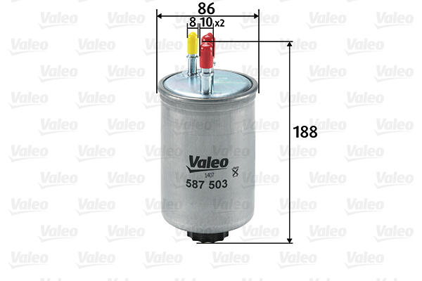 Filtro carburante - 587503 VALEO