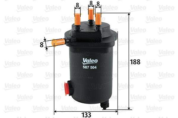 Fuel filter - 587504 VALEO