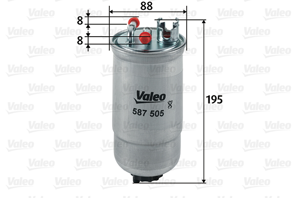 Fuel filter - 587505 VALEO