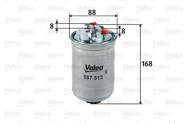 Filtro carburante - 587513 VALEO