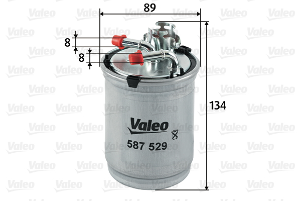 Топливный фильтр - 587529 VALEO