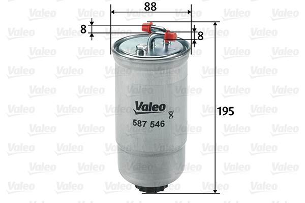 Fuel filter - 587546 VALEO