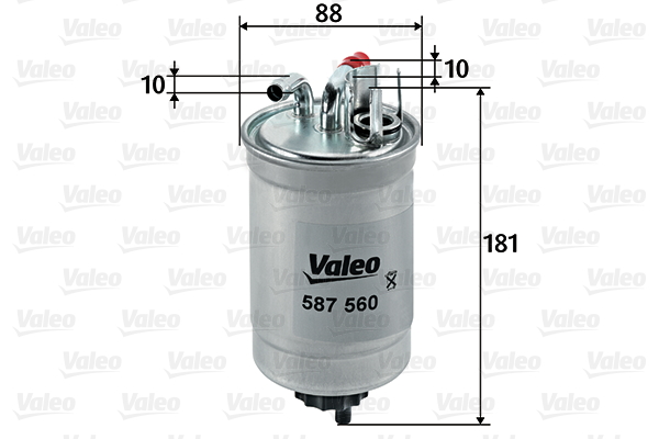 Топливный фильтр - 587560 VALEO