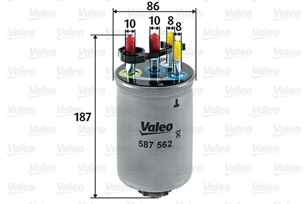 Fuel filter - 587562 VALEO