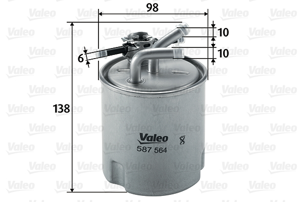 Fuel filter - 587564 VALEO