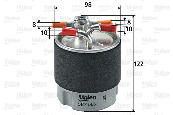 Fuel filter - 587566 VALEO