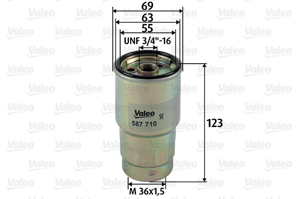 Fuel filter - 587710 VALEO