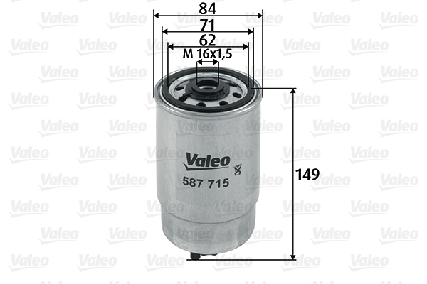 Fuel filter - 587715 VALEO