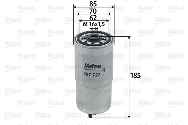 Fuel filter - 587722 VALEO