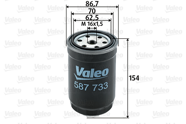 Kraftstofffilter - 587733 VALEO