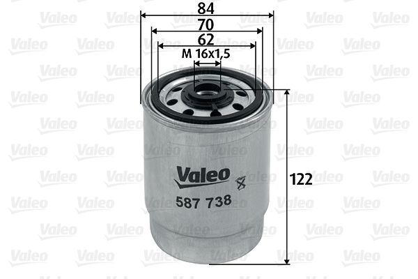 Fuel filter - 587738 VALEO
