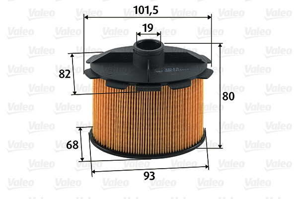 Filtro carburante - 587905 VALEO