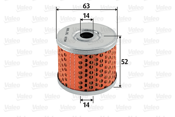 Filtro carburante - 587908 VALEO