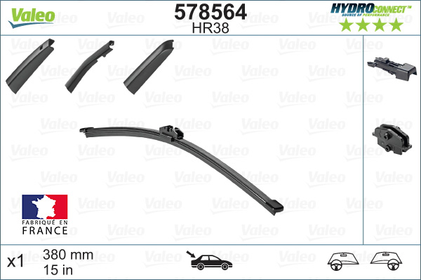 Wiper Blade - 578564 VALEO