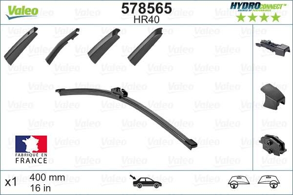 Wiper Blade - 578565 VALEO