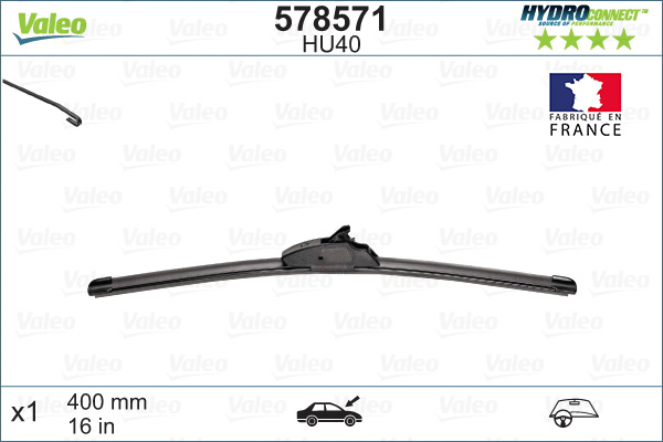Щетка стеклоочистителя - 578571 VALEO