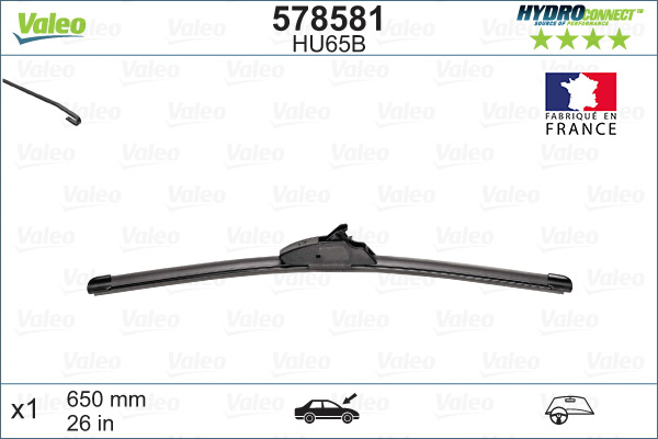 Щетка стеклоочистителя - 578581 VALEO
