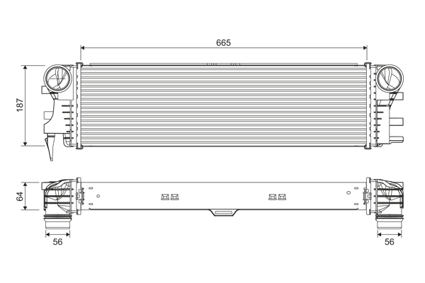 Intercooler - 818311 VALEO