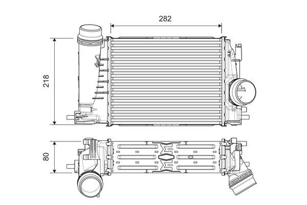 Intercooler - 818316 VALEO