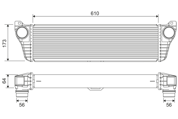 Intercooler - 818322 VALEO