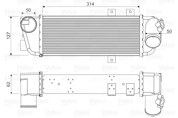 Intercooler - 818333 VALEO