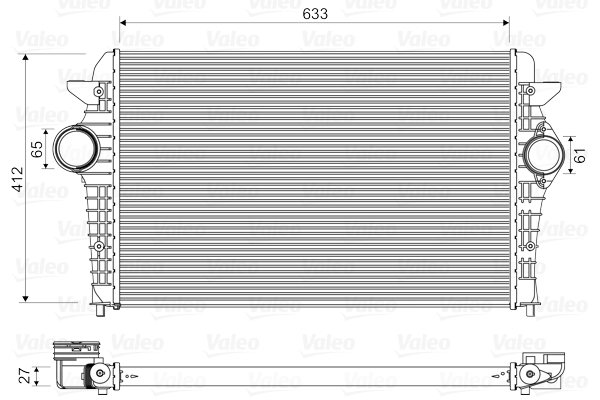 Intercooler - 818344 VALEO