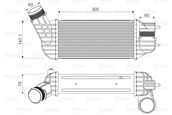 Intercooler - 818345 VALEO