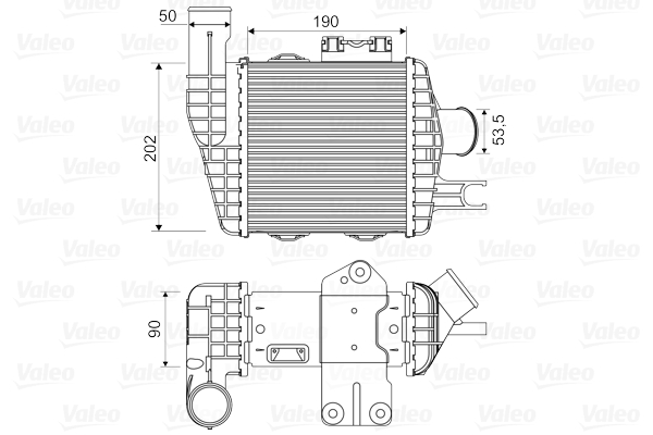 Intercooler - 818349 VALEO