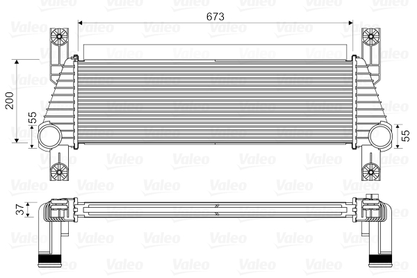 Intercooler - 818352 VALEO