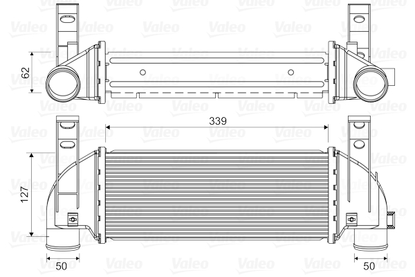 Intercooler - 818353 VALEO