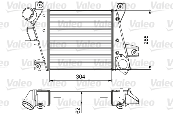 Intercooler - 818360 VALEO