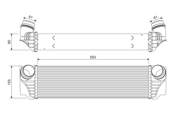 Intercooler - 818367 VALEO