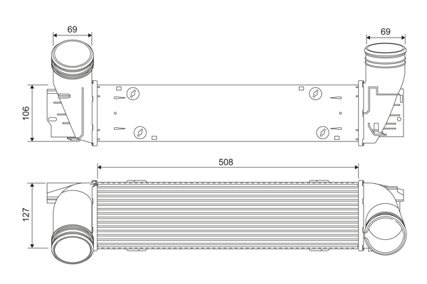 Intercooler - 818392 VALEO