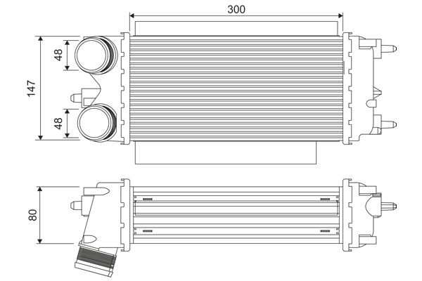 Intercooler - 818539 VALEO