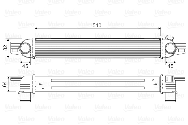 Intercooler - 818545 VALEO