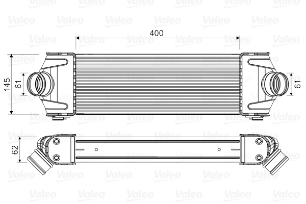 Intercooler - 818550 VALEO