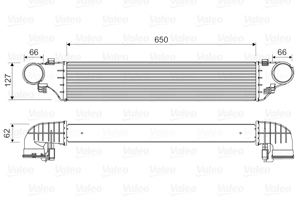 Intercooler - 818552 VALEO