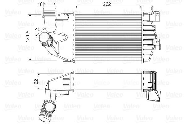 Intercooler - 818556 VALEO