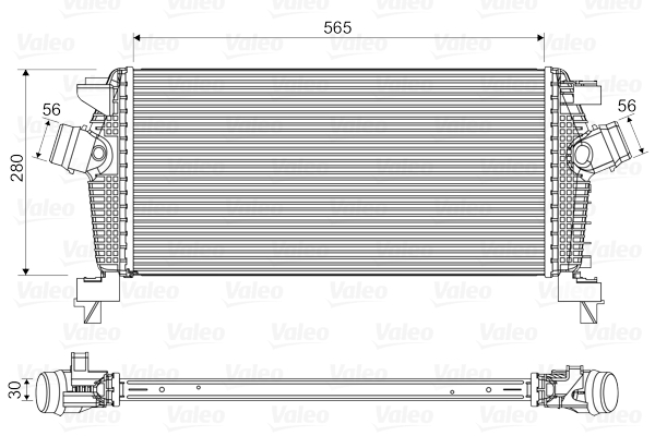 Intercooler - 818565 VALEO