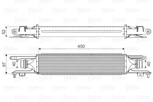 Intercooler - 818577 VALEO