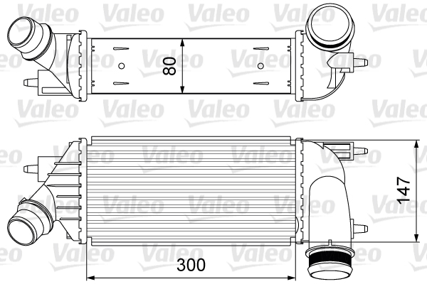 Intercooler - 818583 VALEO