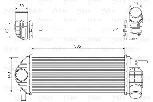 Intercooler - 818584 VALEO