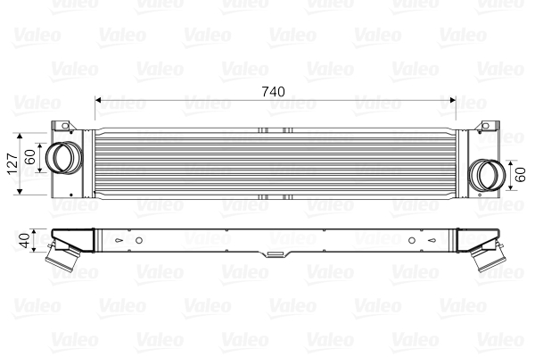 Intercooler - 818586 VALEO