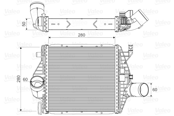 Intercooler - 818590 VALEO