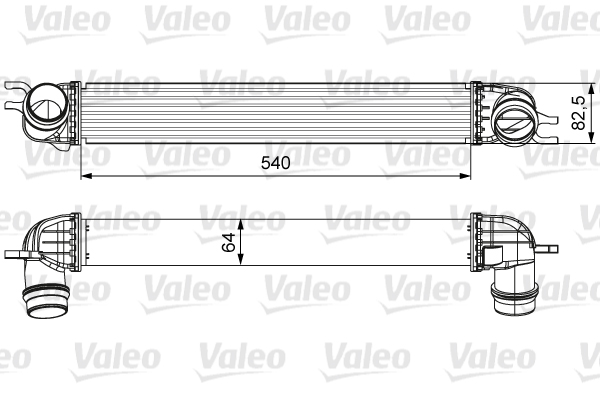 Intercooler - 818605 VALEO