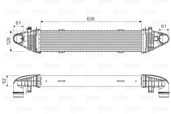 Intercooler - 818616 VALEO