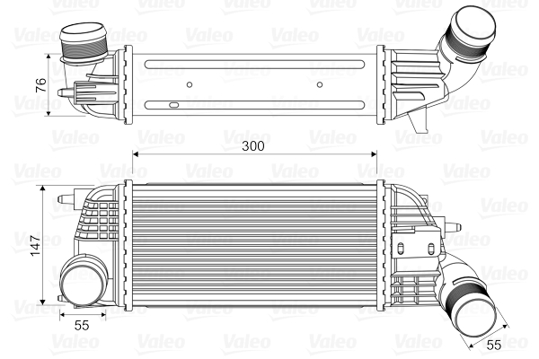Intercooler - 818620 VALEO