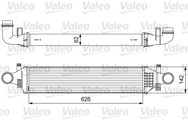 Intercooler - 818623 VALEO